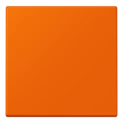 Tecla simples laranja LS 990, orange, Les Couleurs® Le Corbusier - JUNG