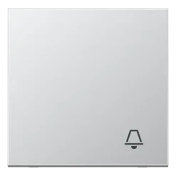 Tecla simples símbolo campainha alumínio LS JUNG AL2990K