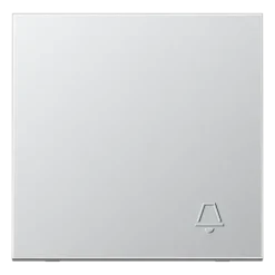 Tecla simples símbolo campainha alumínio LS JUNG AL2990KP