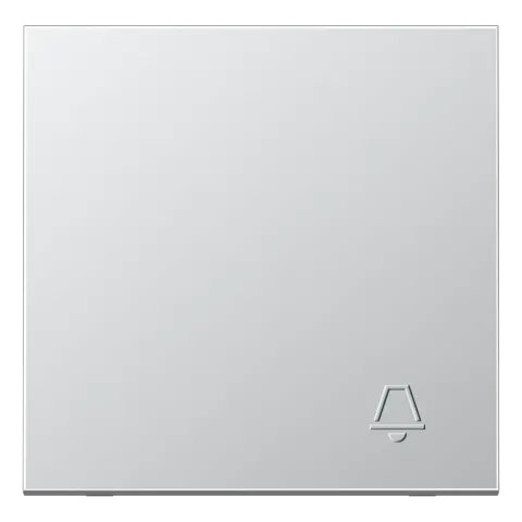 Tecla simples símbolo campainha alumínio LS JUNG AL2990KP