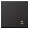 Tecla simples símbolo campainha alumínio lacado LS JUNG AL2990KD