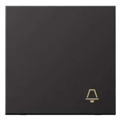 Tecla simples símbolo campainha alumínio lacado LS JUNG AL2990KD