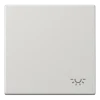 Tecla simples símbolo luz LS JUNG cinzento claro LS990LLG