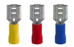 Terminal isolado fêmea AFH-6/6,3mm (100un)