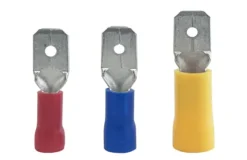 Terminal isolado macho afm-1,5/6,3mm (100un)