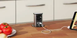 Tomada ELEVATOR 2X SCHUKO - BACHMANN