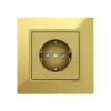 Tomada Ouro/Dourado, Logus 90 Metallo - Kit Completo