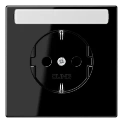 Tomada SCHUKO® 16 A 250 V com Campo de Inscrição Preto LS1520KINASW JUNG LS1520KINASW