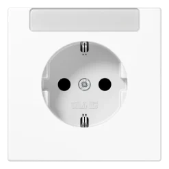 Tomada SCHUKO® 16 A 250 V com Campo de Inscrição Branco LS1520INAWW JUNG LS1520INAWW