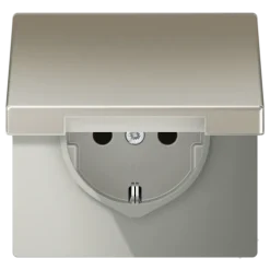 Tomada SCHUKO® 16 A 250 V com Tampa Basculante LS JUNG ES1520KIKL