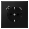 Tomada SCHUKO® com Carregador USB Tipo A e C Safety Plus LS JUNG LS1520-15CASWM