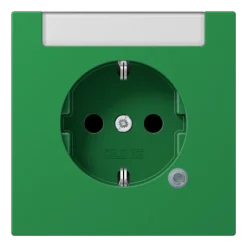 Tomada SCHUKO® com Indicação de Funcionamento Verde LS1520INAKOGN JUNG LS1520INAKOGN