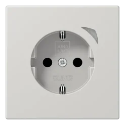 Tomada SCHUKO® com Indicação de Funcionamento Safety Plus LS JUNG BTLS1521SSW