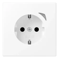 Tomada SCHUKO® com Indicação de Funcionamento e Safety Plus LS JUNG BTLS1521SELG