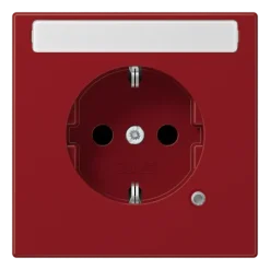 Tomada SCHUKO® com Indicação de Funcionamento Vermelho LS JUNG LS1520BFNAKORT