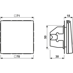 Tomada SCHUKO® com Tampa Basculante Cinzento Claro LS1521KIKLLG JUNG LS1521KIKLLG