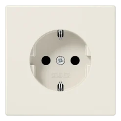 Tomada SCHUKO® Safety Plus em Duroplástico Marfim LS1520KI JUNG LS1520KI