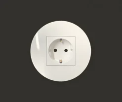 Tomada Siza Vieira - branco - Kit Completo
