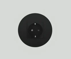 Tomada Siza Vieira - preto mate - Kit Completo