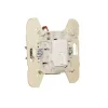 Tomada telefónica (4 cond) branca Efapel 0150.21252 SBR