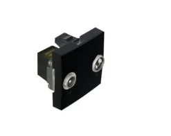 Tomada TV-Rádio, 2 módulos, estrela, 45533 SPM- Preto Mate - Quadro 45 - Efapel