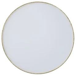 VISERBELLA Candeeiro de Teto Dourado EGLO – Plafon Têxtil 110cm 97641